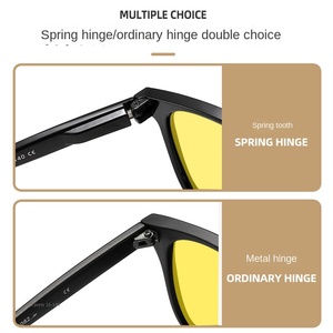 Lentes Nuevas en Rojo, Amarillo y Naranja, Gafas con Protección Contra Luz Azul, Montura Óptica de Moda, Lentes Personalizadas para Mujer y Hombre, Gafas de Lectura - Product Image 3