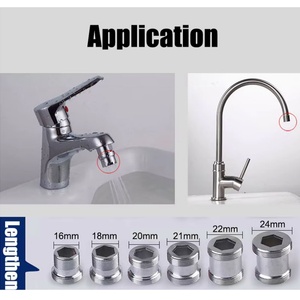 Adaptateur d'extension fileté NPT mâle 22 mm vers mâle 22 mm, raccord de tuyau d'eau en laiton pour cuisine et salle de bain, adaptateur de robinet mâle x mâle - Product Image 3