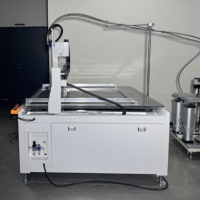 Robot de distribution automatique de colle AB industrielle pour l'assemblage électronique (époxy, polyuréthane)