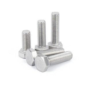 Wanqian Fasteners Aluminum Alloy Hex Bolts M5 M6 M8 M10 Full Thread With Nuts Standard Use - Product Image 1