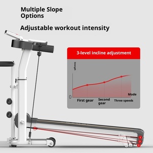 Tapis roulant électrique domestique petit silencieux <span class=keywords><strong>pliable</strong></span> Machine de <span class=keywords><strong>marche</strong></span> multifonctionnel intérieur pas à pas équipement de Fitness sans fil - Product Image 2