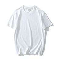 T-shirt Premium 100 % Coton pour Homme – Personnalisable avec Logo, Uni, Lourd, Doux et Respirant – Idéal pour Impression Personnalisée en Gros