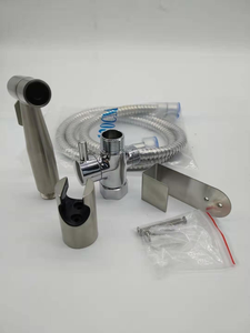 <span class=keywords><strong>Kit</strong></span> de pulvérisation pour bidet mural moderne en argent brossé, pulvérisateur de <span class=keywords><strong>toilette</strong></span> portatif, <span class=keywords><strong>kit</strong></span> de pulvérisation à <span class=keywords><strong>jet</strong></span> pour salle de bain, <span class=keywords><strong>kit</strong></span> Shattaf - Product Image 3