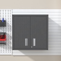 Armoire de rangement murale en métal pour outils de garage, casier à outils suspendu