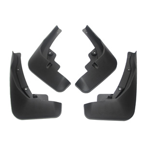 Audi Q7 Mud Flaps 20-25 PP Material Black Tire Mudguards For Automatic Transmission <b>Car</b> <b>Deflectors</b> - Product Image 4