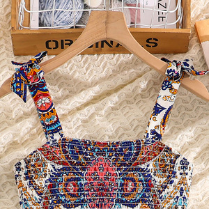 Abito Estivo Senza Maniche con Stampa Floreale per Ragazze Adolescenti 2026 - Product Image 3