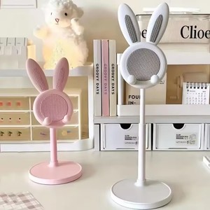 Cute Cartoon Bunny Phone <b>Stand</b> - Adjustable & Compatible With , Kindle, IPad, <b>Switch</b>, Tablet & More! - Product Image 2
