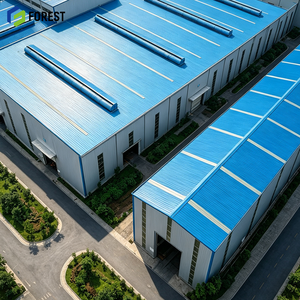 Edificio de Fábrica con Estructura de Acero Prediseñada Resistente al Fuego, Taller de Fabricación de Gran Envergadura, Centro de Terminales - Product Image 1
