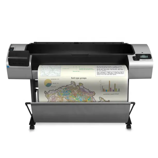 Used B0 Size Inkject Plotter for HP T1300 44'' Fit for printing Topographic maps, Posters, Advertisements