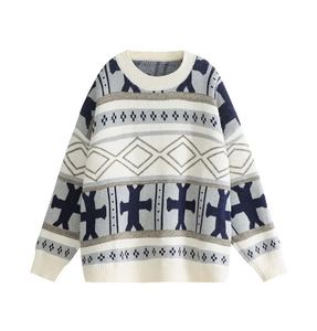 Suéter de Punto Personalizado con Logotipo para Hombre, Cuello Redondo, Hombros Caídos, Jersey de Punto para Hombre, Jersey de Jacquard de Alta Calidad para Hombre - Product Image 2
