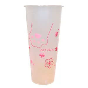 China Supplier 12oz 14oz 16oz 18oz 20oz 24oz Disposable Drinking Coffee Cups  Plastic Pet Cold Juice Beverage Cup Slush Milkshake Smoothie Ice Cream Cup  with Lid - China Coffee Cup and Plastic