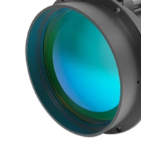 Lente de Zoom Continuo Infrarrojo de Onda Media OEM Personalizada YunL-LMIR3526, Distancia Focal de 30-900 mm, Enfoque Eléctrico, Detector de 640x512