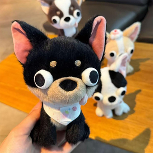 Peluche <span class=keywords><strong>Chihuahua</strong></span> Mignonne de Haute Qualité, Jouet en Peluche Amusant à Grands Yeux, Adorable Chien en Peluche à Câliner, Cadeaux pour Enfants et Adultes - Product Image 4