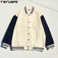 Veste de baseball en molleton pour homme, style uniforme vintage, boutonnée, épaisse, avec logo personnalisé, collection automne-hiver