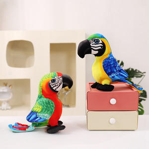 Juguete de Peluche de Loro Guacamayo de Simulación, Decoración de Aves, Regalo Cognitivo y Relajante, Venta al por Mayor - Product Image 4