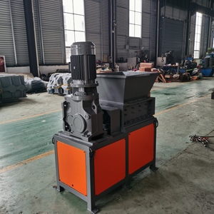 E Chất Thải Phế Liệu Kim Loại Nhựa Shredder/CD Máy Tính Xách Tay Ổ Đĩa Cứng Bảng Mạch Twin Trục Shredder Máy - Product Image 5