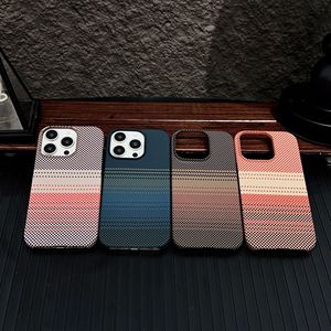 Funda Magnética para Teléfono con Textura de Fibra de Carbono de Primera Calidad para <span class=keywords><strong>iPhone</strong></span> 12 <span class=keywords><strong>13</strong></span> 14 15 16 17 <span class=keywords><strong>Pro</strong></span> Max 17Air, Carcasa Móvil Antigolpes - Product Image 2