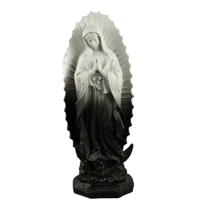 Estatua Bendita <span class=keywords><strong>Virgen</strong></span> María Nuestra Señora <span class=keywords><strong>de</strong></span> <span class=keywords><strong>Guadalupe</strong></span> <span class=keywords><strong>de</strong></span> Resina Escultura Religiosa Artesanía en Poliresina Regalo <span class=keywords><strong>de</strong></span> Arte Religioso - Product Image 2