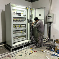 Boîtier de distribution VFD Fuken personnalisé OEM 380V, protection IP55 pour le contrôle de vitesse des pompes à eau, commutation automatique PLC, groupe électrogène