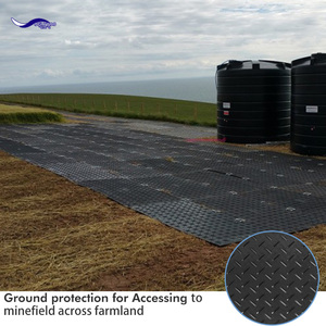 Alfombrilla de carretera de plástico de polietileno de alta densidad (HDPE) Hojas de protección de suelo con alta resistencia - Product Image 3