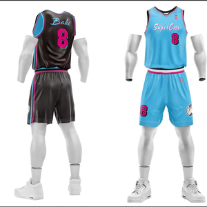 Divisa da Allenamento Double-Face ad Asciugatura Rapida per Dragon Boat, Abbigliamento per Scuola Primaria, Lacrosse, <span class=keywords><strong>Basket</strong></span> per Uomo e Donna - Product Image 1