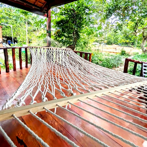 JNC macramé hecho a mano Boho hamaca al por mayor algodón columpio para jardín y balcón Decoración - Product Image 1