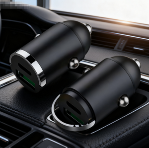 Venta al por mayor Pull Ring Super Fast Charge Pd30w Hidden Mini Tipo-C Car Charger QC3.0 Metal 100W Flash Charger Multifuncional - Product Image 2