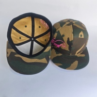 Casquettes ajustées brodées vert jungle, casquettes plates, casquettes snapback pour hommes, casquettes de baseball, casquettes snapback fermées