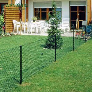 Clôtures de jardin anti-corrosion de haute qualité Treillis métallique en diamant <span class=keywords><strong>rigide</strong></span> Maillon de chaîne en fer à haute résistance <span class=keywords><strong>Bois</strong></span> traité thermiquement - Product Image 1