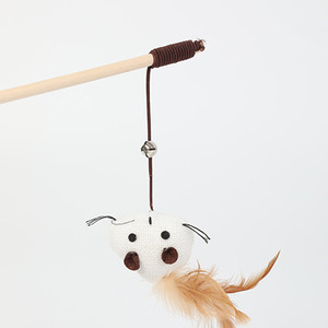 Factory Cheap Wholesale Funny <b>Interactive</b> <b>Cat</b> Stick Rope <b>Toy</b> Mouse Fish Designs - Product Image 1