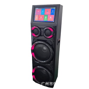 JBA D2123 High Power Bluetooth Speaker Dual 12 Inch Outdoor Karaoke Portable Speaker With App Support USB TF Card - Product Image 3