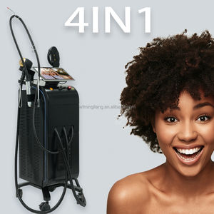 מכשירים רפואיים מקצועיים רב תכליתיים + nd יג + היפו + זהב מיקרוoneedles הסרת קעקוע לייזר IPl 4in1 - Product Image 3