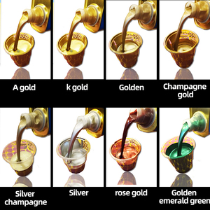 <span class=keywords><strong>Peinture</strong></span> dorée en gros pour revêtement <span class=keywords><strong>de</strong></span> plafonds métalliques, murs et meubles - Product Image 2
