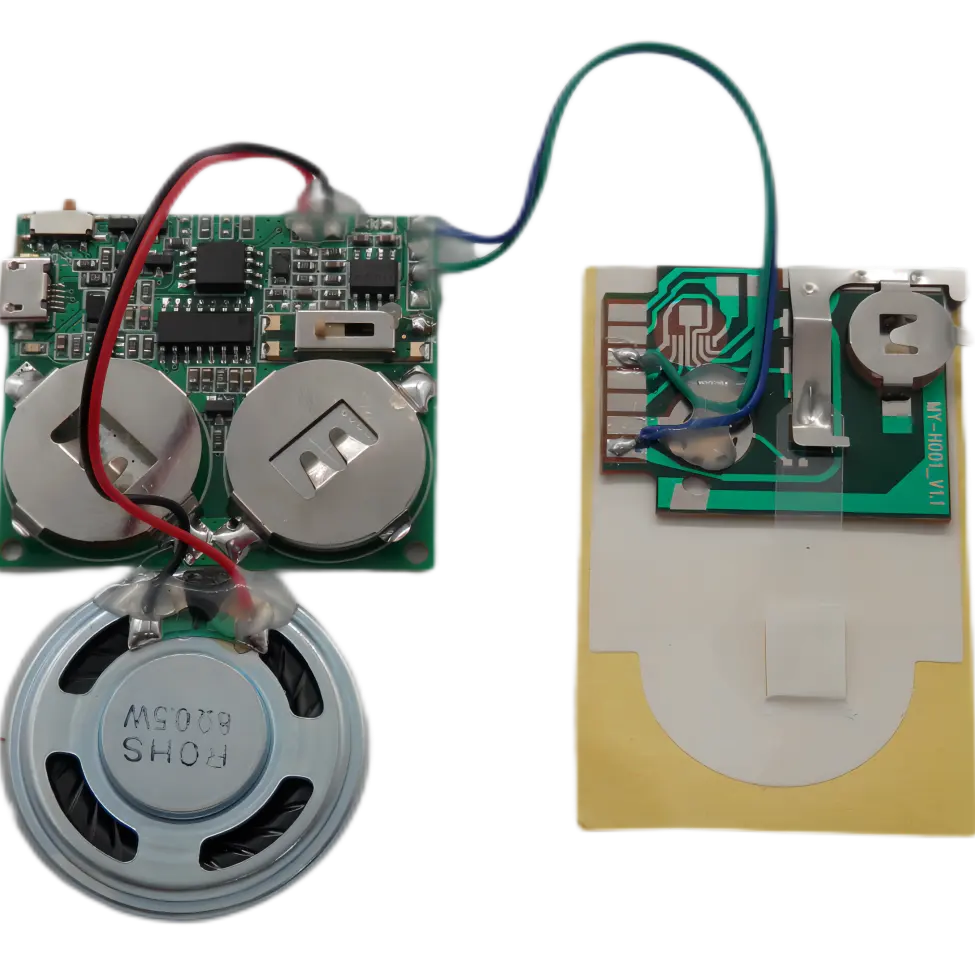 DIY tebrik kartı çip müzik ses kayıt modülü cihazı çip kaydedilebilir ses çipi noel kartları için tatil yaratıcı