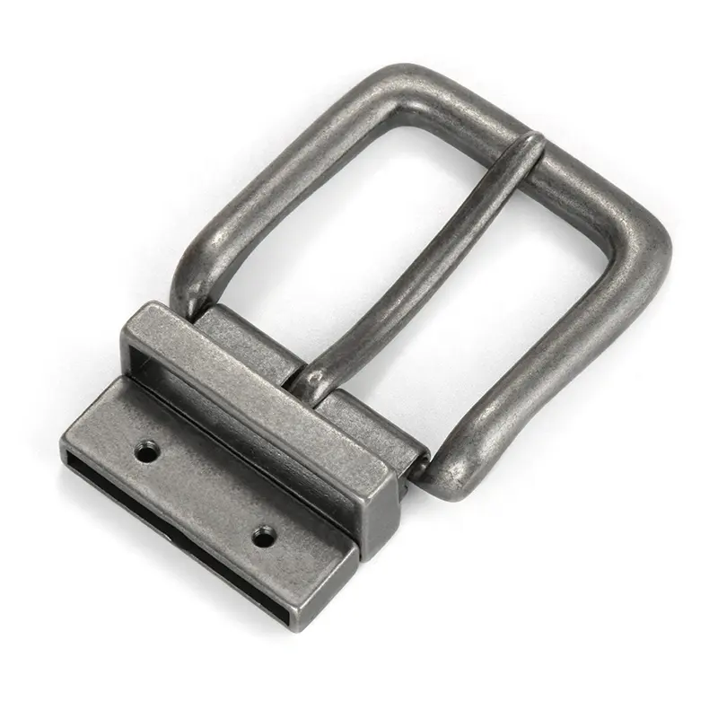 Wholesale 40mm metal wholesale cowboy pin belt buckles for men custom logo manufacturers