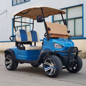 Electric Car 4 Seats Metal Steel Plastic Hunting Golf Cart Club Car Off Road Golf Cart Car Buggy Electric Golf Scooter - Product Image 3