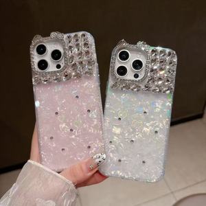 เคสโทรศัพท์ K187ติดเพชรแฟชั่นผู้หญิงเคสป้องกันมันวาวเหมาะสำหรับ Apple 17 AIR PRO MAX - Product Image 1