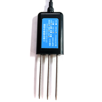 Capteur Agricole Intelligent 3-en-1 pour Sol avec Matériau ABS pour Utilisation Agricole – Mesure la Température, l'Humidité et la Teneur en Eau