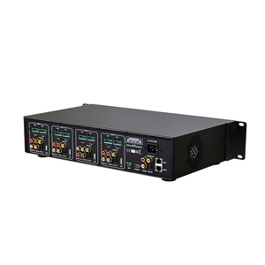 Amplificador Digital Hi-Fi Estéreo de Cuatro Zonas Cloudyx Professional <span class=keywords><strong>BT</strong></span> WiFi de Alta Potencia para Reproducción en Múltiples Habitaciones - Product Image 3