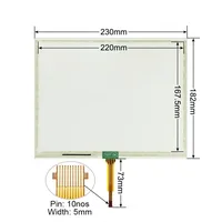 Écran tactile de remplacement PH41230101 Rev.B 10,4 pouces pour John Deere 4240 Gen 4 230x182mm