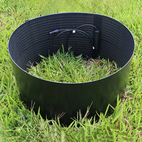 Fabricant de panneaux solaires flexibles étroits OEM, panneaux solaires ETFE sur mesure pour applications de clôtures, marines, camping-cars et camping