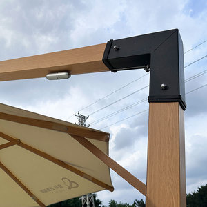 Sombrilla Solar Plegable para Jardín, Comercial, Personalizada, Directo de Fábrica, Resistente a la Lluvia, con Marco de Aluminio, para Uso en la Playa - Product Image 2