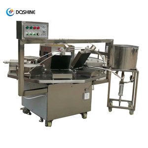 Hot Selling Rolled Sugar Cone Baking Machine / Ice Cream Cone Making Machine / Pizza Waffle Cone Production Line