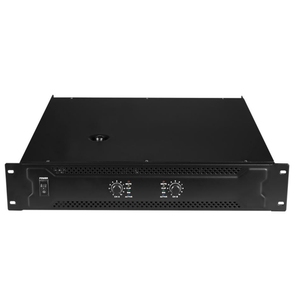 X10 Clase H Sonidos Amplificador portátil 2 canales Amplificador de potencia de audio profesional 2U Amplificador de altavoz de escenario profesional <span class=keywords><strong>1000W</strong></span> * 2 - Product Image 1