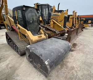 Chargeuse compacte sur pneus CAT 277C d'occasion, Caterpillar, hydraulique, faible nombre d'heures de fonctionnement, bon état, matériel de construction, vente chaude - Product Image 3