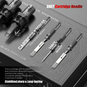 XNET Aurora - Caja de 20 Cartuchos de Agujas Desechables para Tatuaje 1RL 3RL 5RL 7RL 9RL 11RL 15RL 5RM 7RM 9RM 11RM 13RM 15RM 7RS <span class=keywords><strong>RS</strong></span> RM RL - Product Image 5