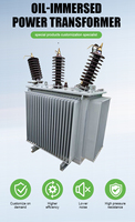 Transformateurs électriques immergés dans l'huile Fuleet 6/6.3/10/11kV triphasés 315kVA 400kVA 630kVA pour la distribution d'énergie