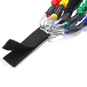 Ensemble de cordes de résistance, 11 pièces, bandes élastiques anti-rupture avec crochet en forme de gourde pour l'exercice et l'entraînement physique - Product Image 3