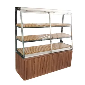 2022 Custom Pdq Bakkerij Rack Display Stand Showcase Brood Showcase Display Voor Bakkerij