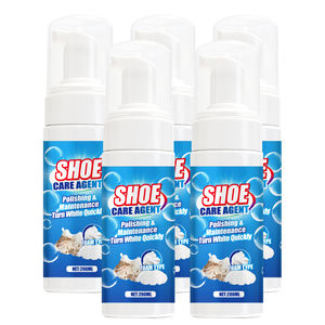 थोक 200 मिलीलीटर कस्टम जूता सफेदी त्वरित साफ दाग हटाने वाली स्नीकर सफाई फोम स्पोर्ट्स सफेद जूते क्लीनर - Product Image 2